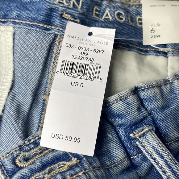 American Eagle Mom Shorts NWT💖 SOLD - Picture 3 of 3
